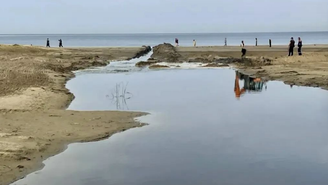 Mouth of the Anapka. Photo https://t.me/Roman_eco/2447?single Mouth of the Anapka. Photo https://t.me/Roman_eco/2447?single