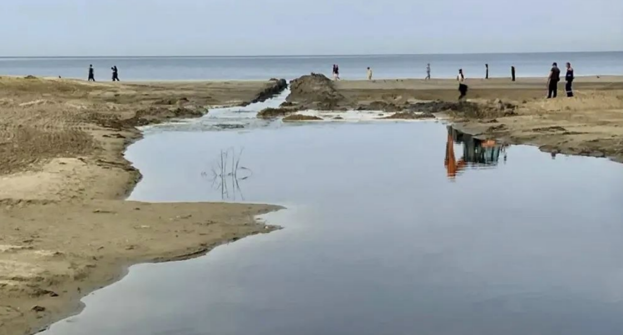 Mouth of the Anapka. Photo https://t.me/Roman_eco/2447?single