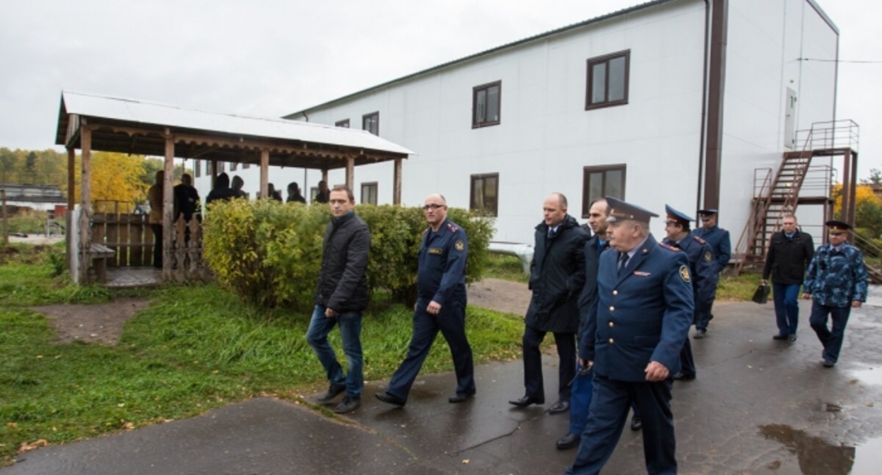 Officials in colony-settlement No. 3, Elektrostal. Photo: press service of the FSIN