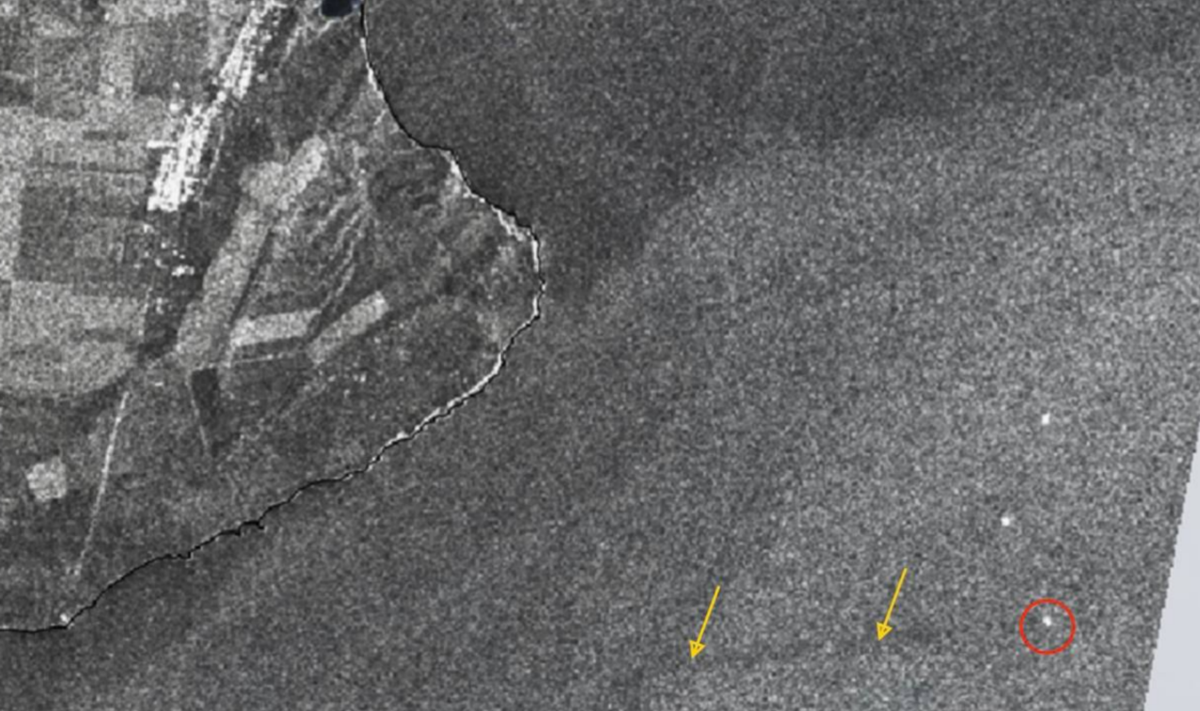 Leak at the stern of "Volgoneft-212". Screenshot from "Transparent World" photo dated 29.10.26, https://t.me/twrussia/6469 Leak at the stern of "Volgoneft-212". Screenshot from "Transparent World" photo dated 29.10.26, https://t.me/twrussia/6469