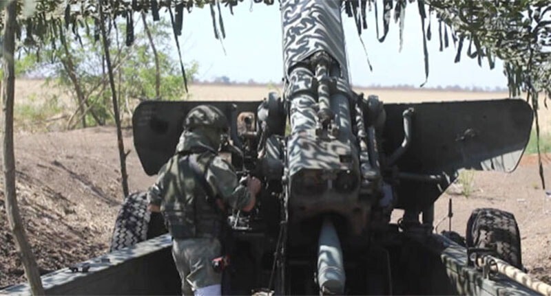 Russian fighters in the zone of military operations in Ukraine. Frame from the Ministry of Defense video https://z.mil.ru/spec_mil_oper/media/video/watch.htm?id=18838@morfVideoAudioFile